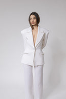 The Editor Blazer Wool Set