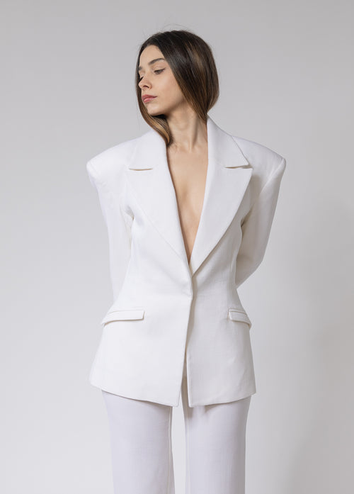 The Editor Blazer Wool Set