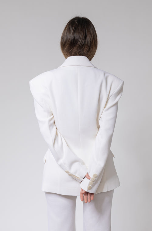 The Editor Blazer Wool Set