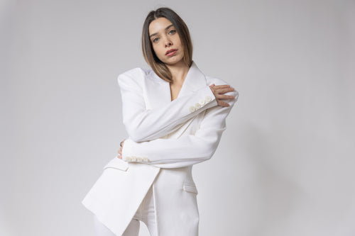 The Editor Blazer Wool Set